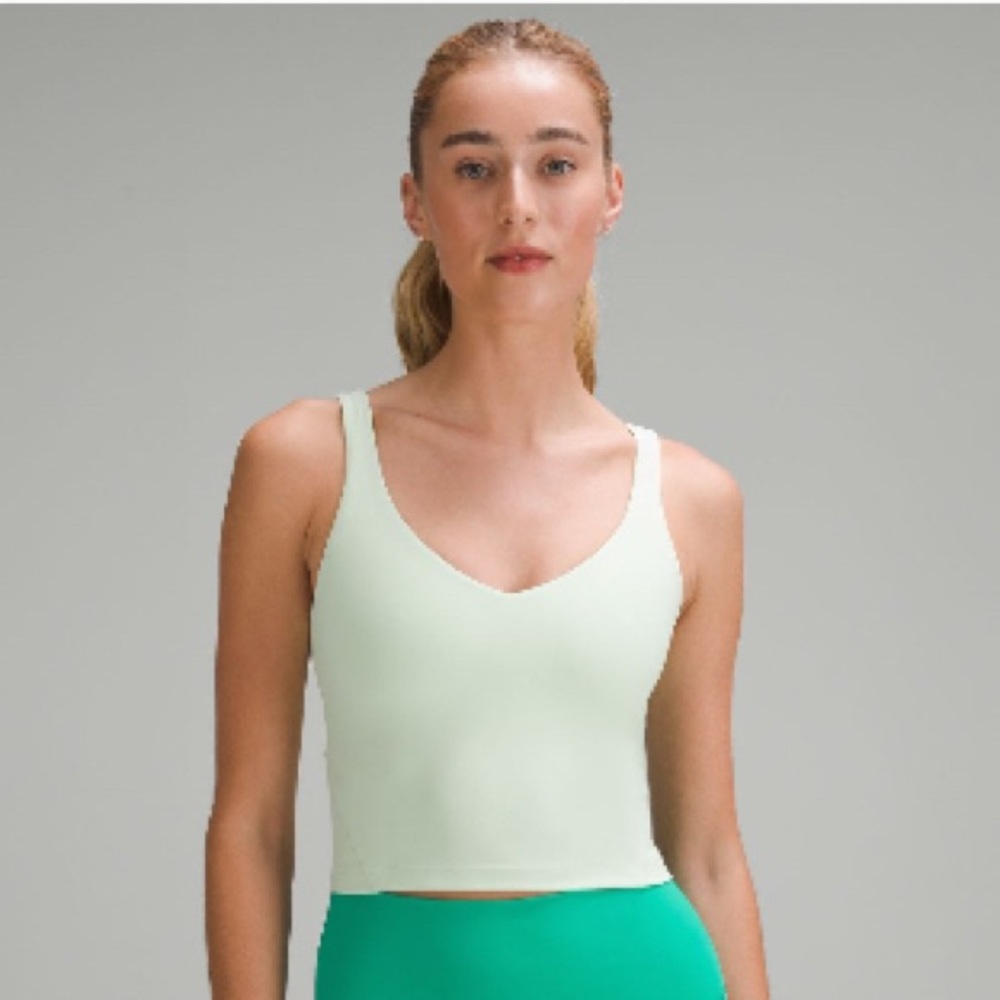 Lululemon align kohlrabi green tank top